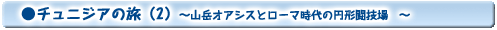 チュニジアの旅(2)